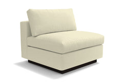Taylor Plush Armless Seat :: Leg Finish: Espresso