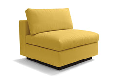 Taylor Plush Armless Seat :: Leg Finish: Espresso