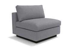 Taylor Plush Armless Seat :: Leg Finish: Espresso