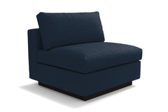Taylor Plush Armless Seat :: Leg Finish: Espresso