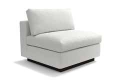 Taylor Plush Armless Seat :: Leg Finish: Espresso