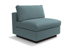 Taylor Plush Armless Seat :: Leg Finish: Espresso