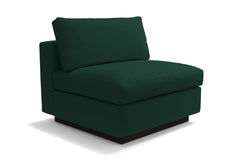 Taylor Plush Armless Seat :: Leg Finish: Espresso
