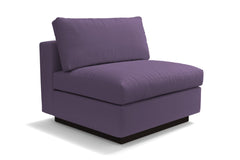 Taylor Plush Armless Seat :: Leg Finish: Espresso