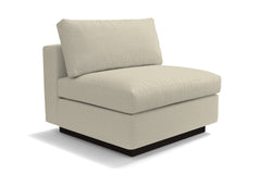 Taylor Plush Armless Seat :: Leg Finish: Espresso
