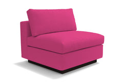 Taylor Plush Armless Seat :: Leg Finish: Espresso