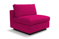 Taylor Plush Armless Seat :: Leg Finish: Espresso