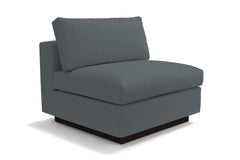 Taylor Plush Armless Seat :: Leg Finish: Espresso