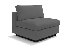 Taylor Plush Armless Seat :: Leg Finish: Espresso