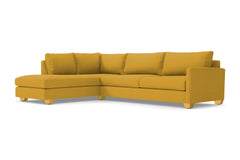 Tuxedo 2pc Sectional Sofa :: Leg Finish: Natural / Configuration: LAF - Chaise on the Left