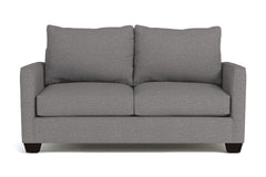 Tuxedo Apartment Size Sleeper Sofa Bed :: Leg Finish: Espresso / Sleeper Option: Deluxe Innerspring Mattress