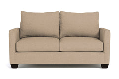 Tuxedo Apartment Size Sleeper Sofa Bed :: Leg Finish: Espresso / Sleeper Option: Deluxe Innerspring Mattress