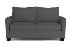 Tuxedo Apartment Size Sleeper Sofa Bed :: Leg Finish: Espresso / Sleeper Option: Deluxe Innerspring Mattress