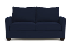 Tuxedo Apartment Size Sleeper Sofa Bed :: Leg Finish: Espresso / Sleeper Option: Deluxe Innerspring Mattress