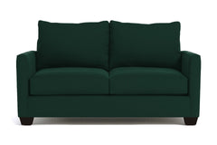 Tuxedo Apartment Size Sleeper Sofa Bed :: Leg Finish: Espresso / Sleeper Option: Memory Foam Mattress