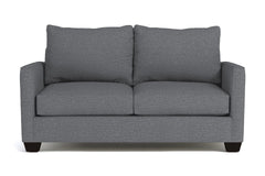 Tuxedo Twin Size Sleeper Sofa Bed :: Leg Finish: Espresso / Sleeper Option: Deluxe Innerspring Mattress