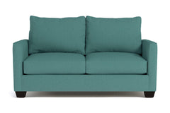 Tuxedo Apartment Size Sleeper Sofa Bed :: Leg Finish: Espresso / Sleeper Option: Memory Foam Mattress