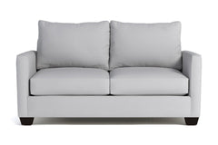 Tuxedo Apartment Size Sleeper Sofa Bed :: Leg Finish: Espresso / Sleeper Option: Deluxe Innerspring Mattress