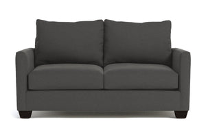 Tuxedo Apartment Size Sleeper Sofa Bed :: Leg Finish: Espresso / Sleeper Option: Deluxe Innerspring Mattress