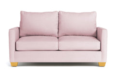 Tuxedo Apartment Size Sofa :: Leg Finish: Natural / Size: Apartment Size - 69&quot;w