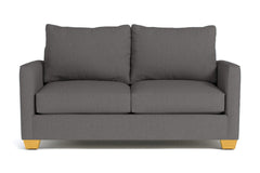 Tuxedo Apartment Size Sofa :: Leg Finish: Natural / Size: Apartment Size - 69&quot;w