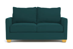 Tuxedo Apartment Size Sofa :: Leg Finish: Natural / Size: Apartment Size - 69&quot;w