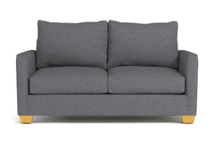 Tuxedo Apartment Size Sofa :: Leg Finish: Natural / Size: Apartment Size - 69&quot;w