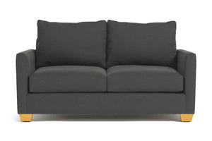 Tuxedo Apartment Size Sofa :: Leg Finish: Natural / Size: Apartment Size - 69