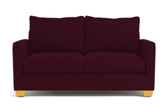 Tuxedo Apartment Size Sofa :: Leg Finish: Natural / Size: Apartment Size - 69&quot;w