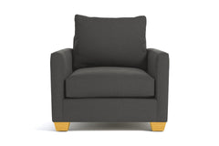 Tuxedo Chair :: Leg Finish: Natural