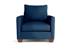 Tuxedo Chair :: Leg Finish: Pecan - Apt2B - Apt2B