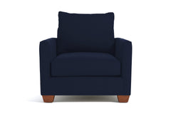 Tuxedo Chair :: Leg Finish: Pecan - Apt2B - Apt2B