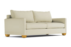 Tuxedo Queen Size Sleeper Sofa Bed :: Leg Finish: Natural / Sleeper Option: Deluxe Innerspring Mattress