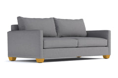 Tuxedo Queen Size Sleeper Sofa Bed :: Leg Finish: Natural / Sleeper Option: Deluxe Innerspring Mattress