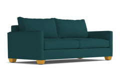 Tuxedo Queen Size Sleeper Sofa Bed :: Leg Finish: Natural / Sleeper Option: Memory Foam Mattress