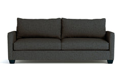 Tuxedo Queen Size Sleeper Sofa Bed :: Leg Finish: Espresso / Sleeper Option: Memory Foam Mattress