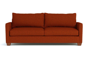 Tuxedo Sofa :: Leg Finish: Pecan