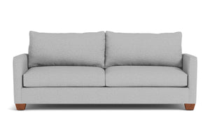 Tuxedo Sofa :: Leg Finish: Pecan