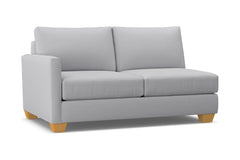 Tuxedo Left Arm Apartment Size Sofa :: Leg Finish: Natural / Configuration: LAF - Chaise on the Left