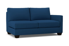 Tuxedo Right Arm Apartment Size Sofa :: Leg Finish: Espresso / Configuration: RAF - Chaise on the Right