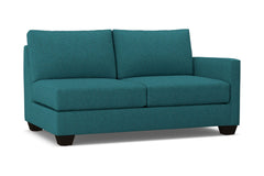 Tuxedo Right Arm Apartment Size Sofa :: Leg Finish: Espresso / Configuration: RAF - Chaise on the Right