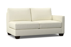 Tuxedo Right Arm Apartment Size Sofa :: Leg Finish: Espresso / Configuration: RAF - Chaise on the Right