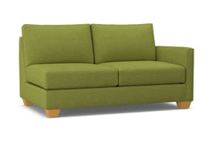 Tuxedo Right Arm Apartment Size Sofa :: Leg Finish: Natural / Configuration: RAF - Chaise on the Right