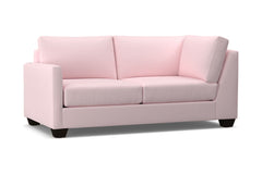 Tuxedo Left Arm Corner Apt Size Sofa :: Leg Finish: Espresso / Configuration: LAF - Chaise on the Left