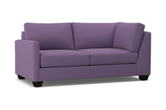 Tuxedo Left Arm Corner Apt Size Sofa :: Leg Finish: Espresso / Configuration: LAF - Chaise on the Left