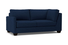 Tuxedo Left Arm Corner Apt Size Sofa :: Leg Finish: Espresso / Configuration: LAF - Chaise on the Left