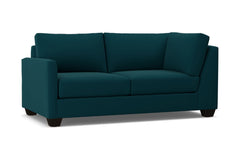 Tuxedo Left Arm Corner Apt Size Sofa :: Leg Finish: Espresso / Configuration: LAF - Chaise on the Left