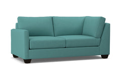 Tuxedo Left Arm Corner Apt Size Sofa :: Leg Finish: Espresso / Configuration: LAF - Chaise on the Left