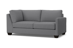 Tuxedo Right Arm Corner Apt Size Sofa :: Leg Finish: Espresso / Configuration: RAF - Chaise on the Right