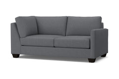 Tuxedo Right Arm Corner Apt Size Sofa :: Leg Finish: Espresso / Configuration: RAF - Chaise on the Right